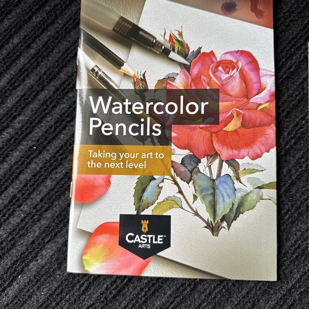 Castle Arts 48 Premium Quality Wet & Dry Watercolor Pencils Multicolor Set - Picture 7 of 8